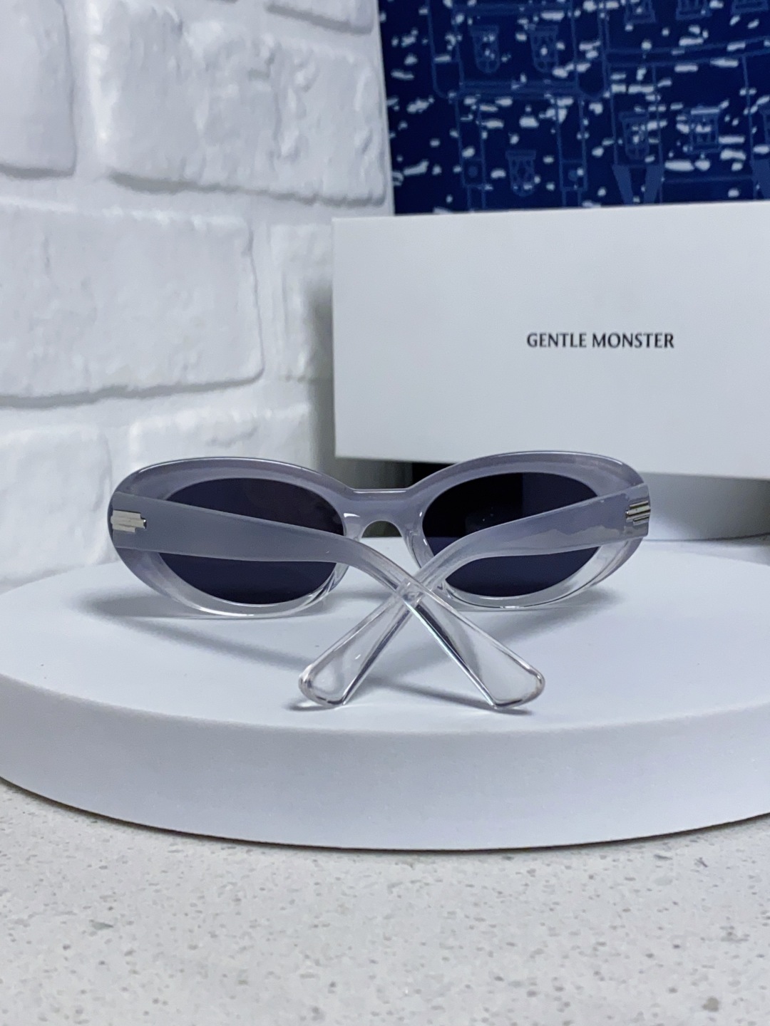 Gentle Moster(GM) 王安宇同款墨镜gm男士痞帅椭圆小框偏光防紫外线近视太阳眼镜女潮 型号