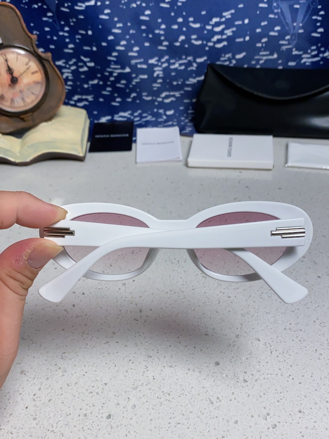 Gentle Moster(GM) 王安宇同款墨镜gm男士痞帅椭圆小框偏光防紫外线近视太阳眼镜女潮 型号