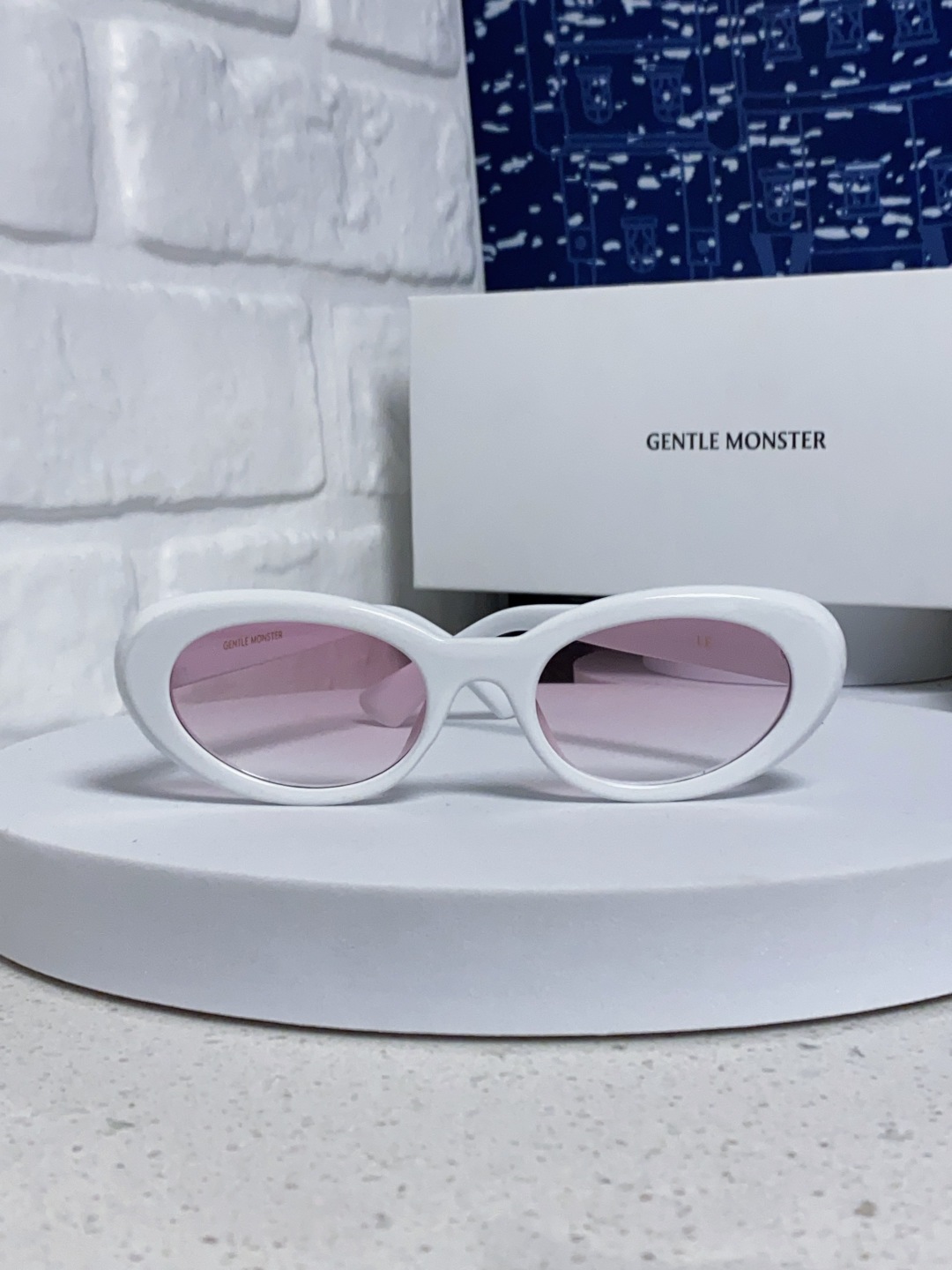 Gentle Moster(GM) 王安宇同款墨镜gm男士痞帅椭圆小框偏光防紫外线近视太阳眼镜女潮 型号