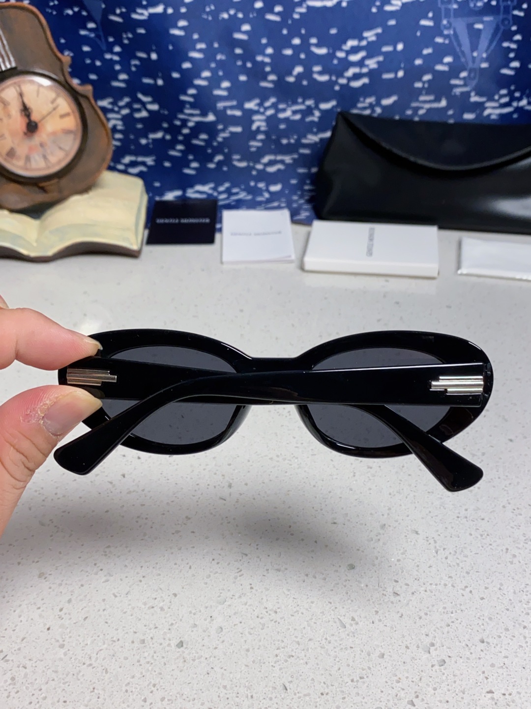 Gentle Moster(GM) 王安宇同款墨镜gm男士痞帅椭圆小框偏光防紫外线近视太阳眼镜女潮 型号