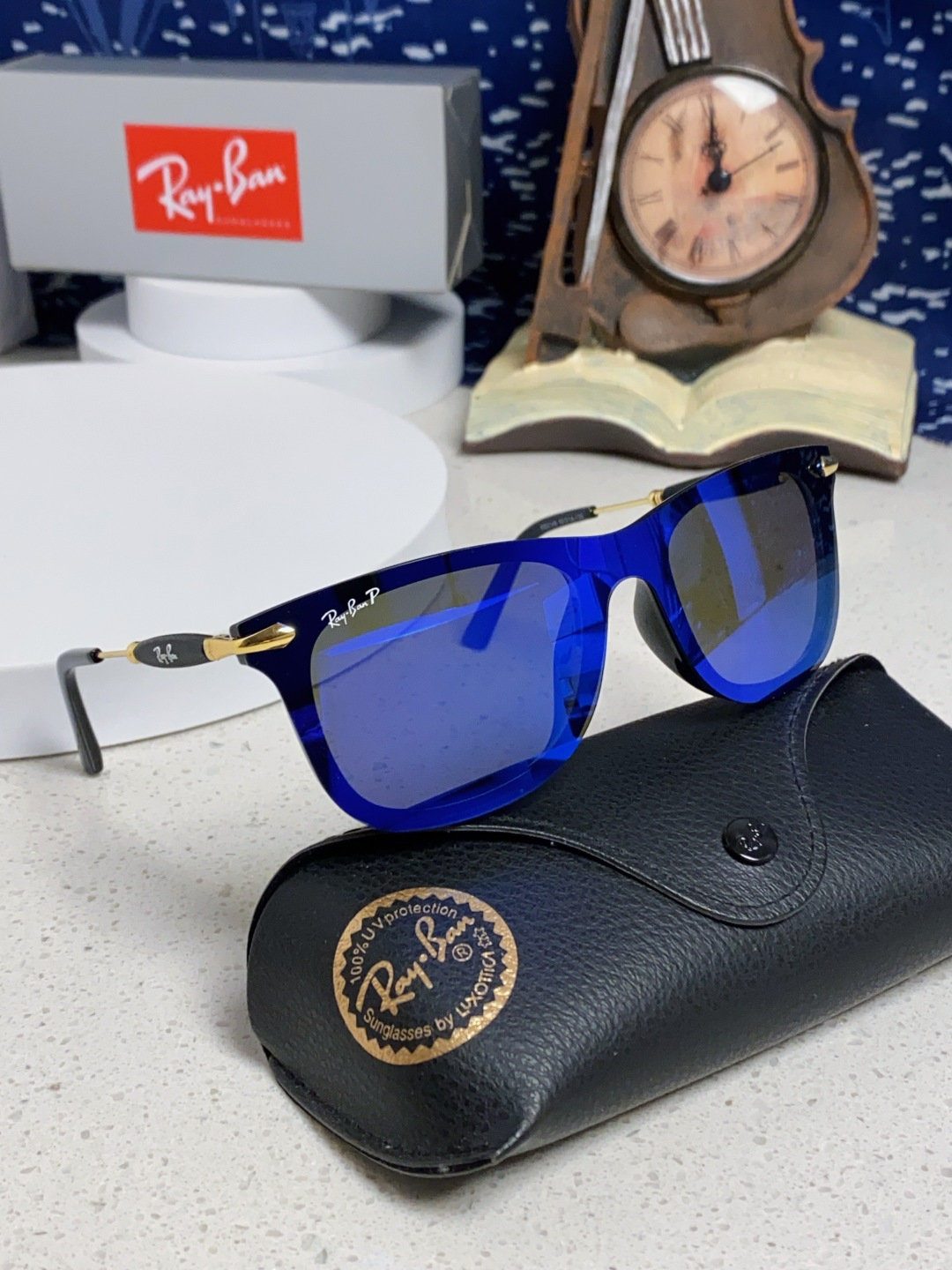 RayBan雷朋 2025新款男友系列方形中性太阳镜 偏光驾驶眼镜 RB2148