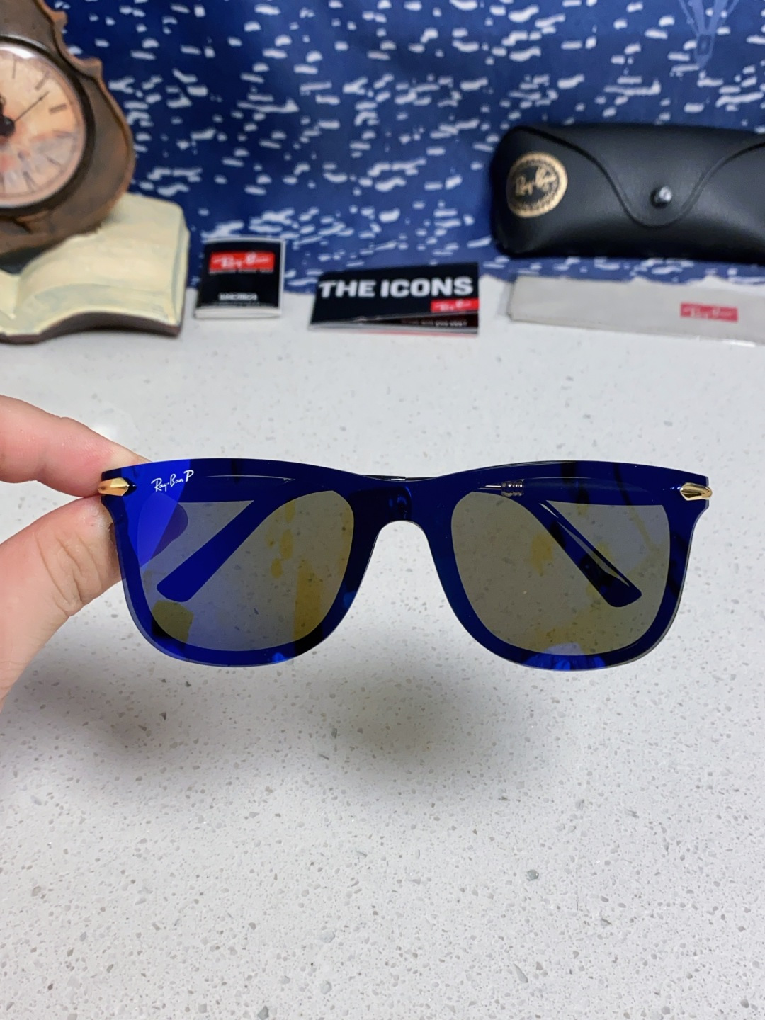 RayBan雷朋 2025新款男友系列方形中性太阳镜 偏光驾驶眼镜 RB2148