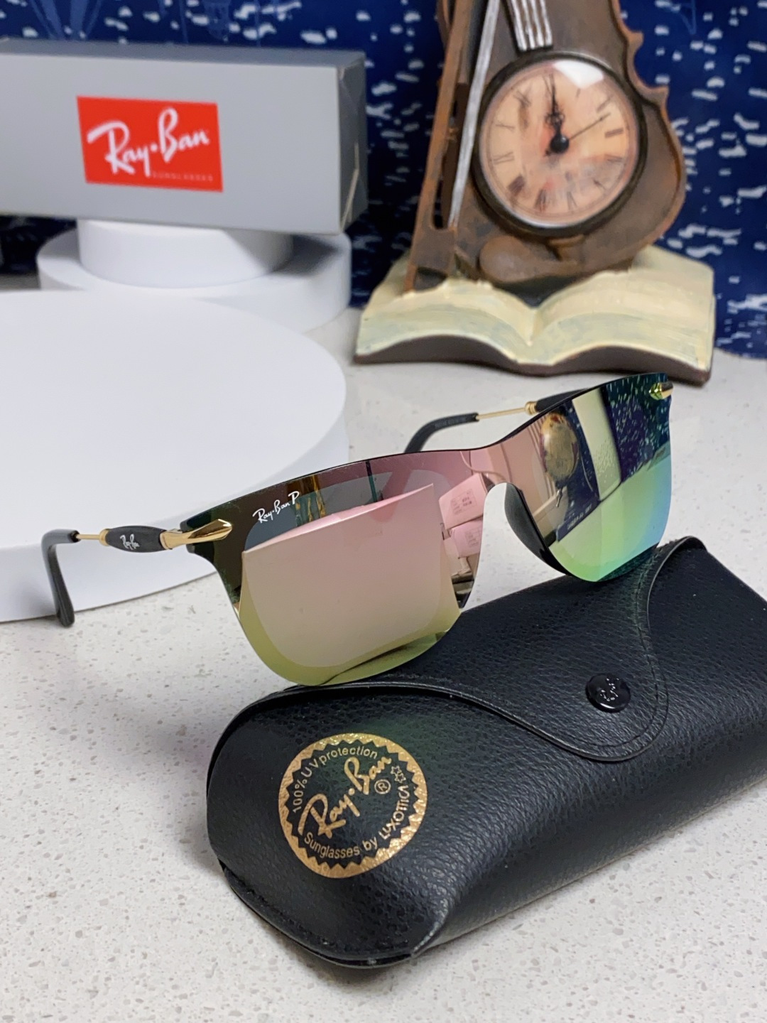 RayBan雷朋 2025新款男友系列方形中性太阳镜 偏光驾驶眼镜 RB2148