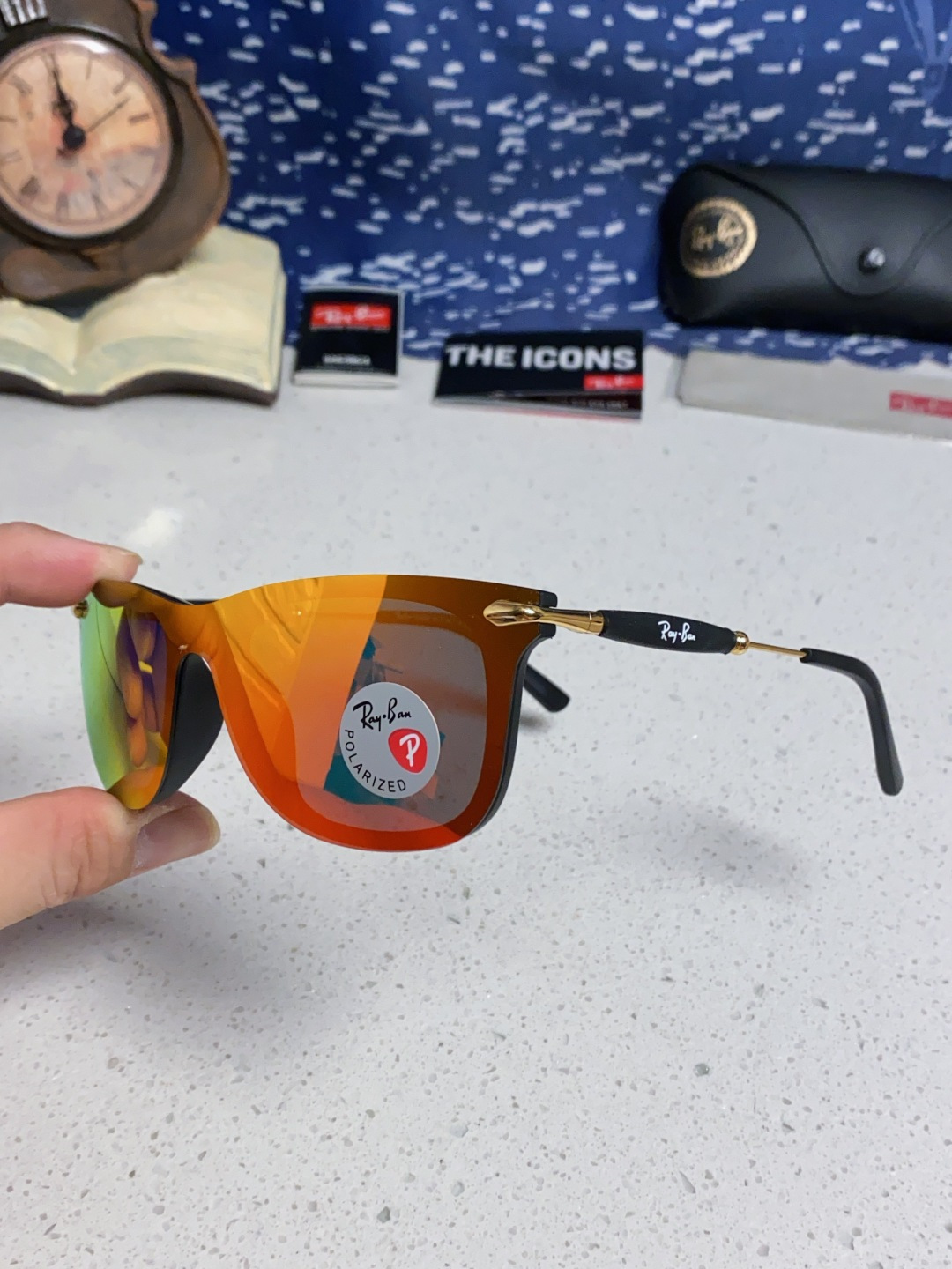 RayBan雷朋 2025新款男友系列方形中性太阳镜 偏光驾驶眼镜 RB2148