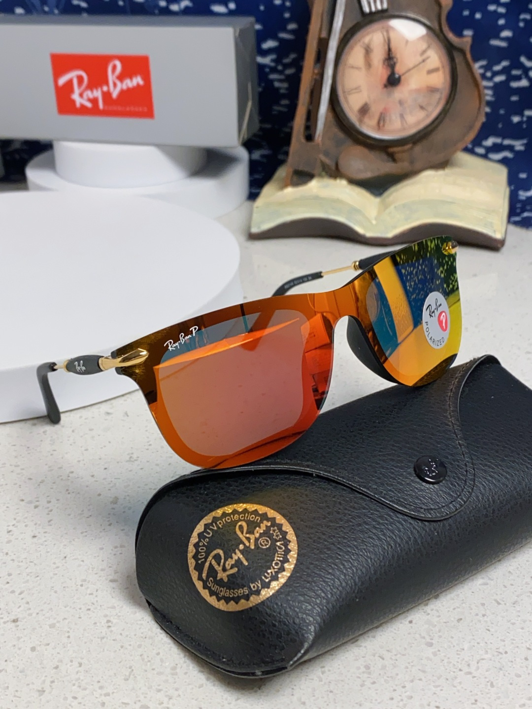 RayBan雷朋 2025新款男友系列方形中性太阳镜 偏光驾驶眼镜 RB2148