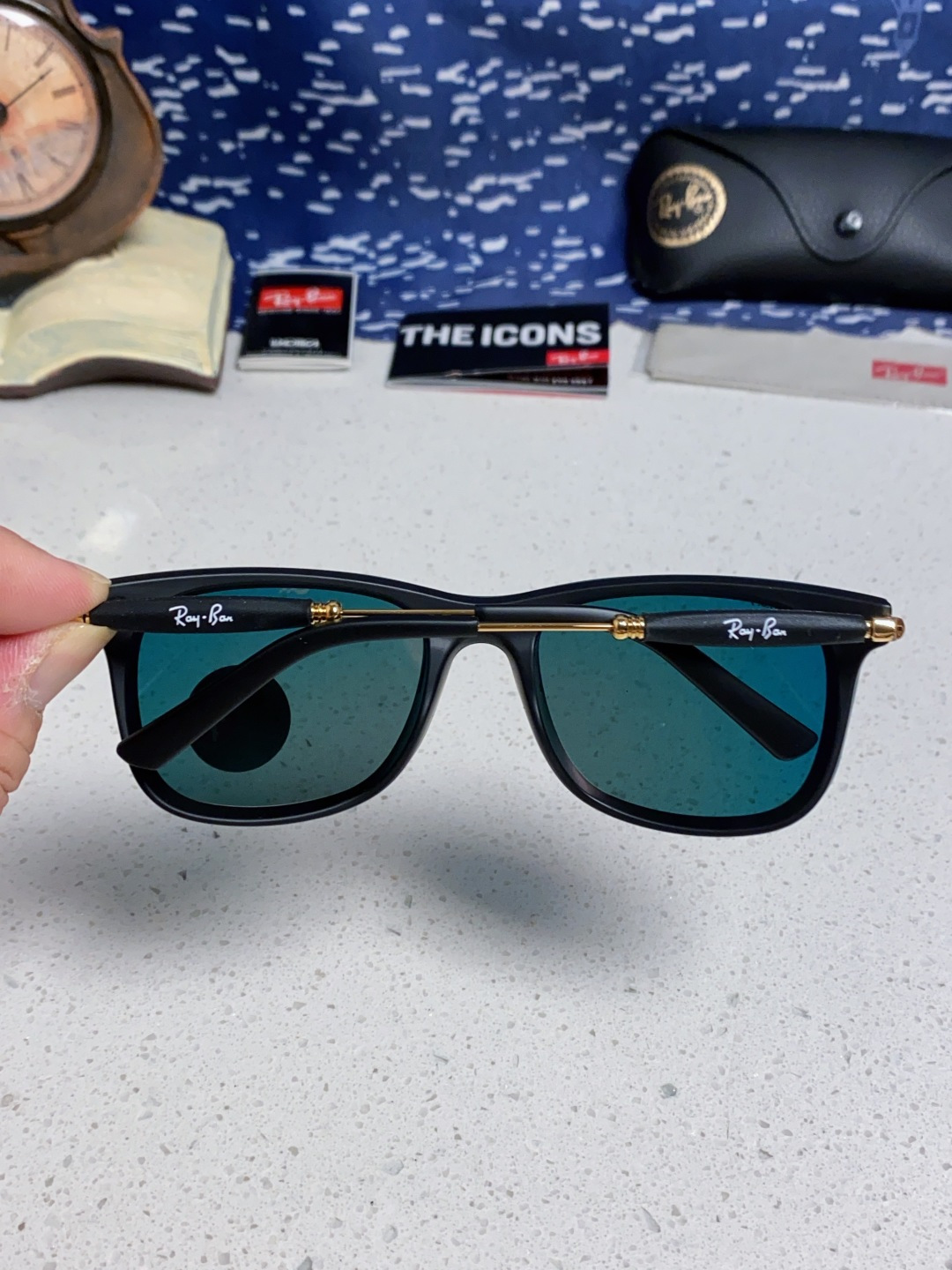 RayBan雷朋 2025新款男友系列方形中性太阳镜 偏光驾驶眼镜 RB2148