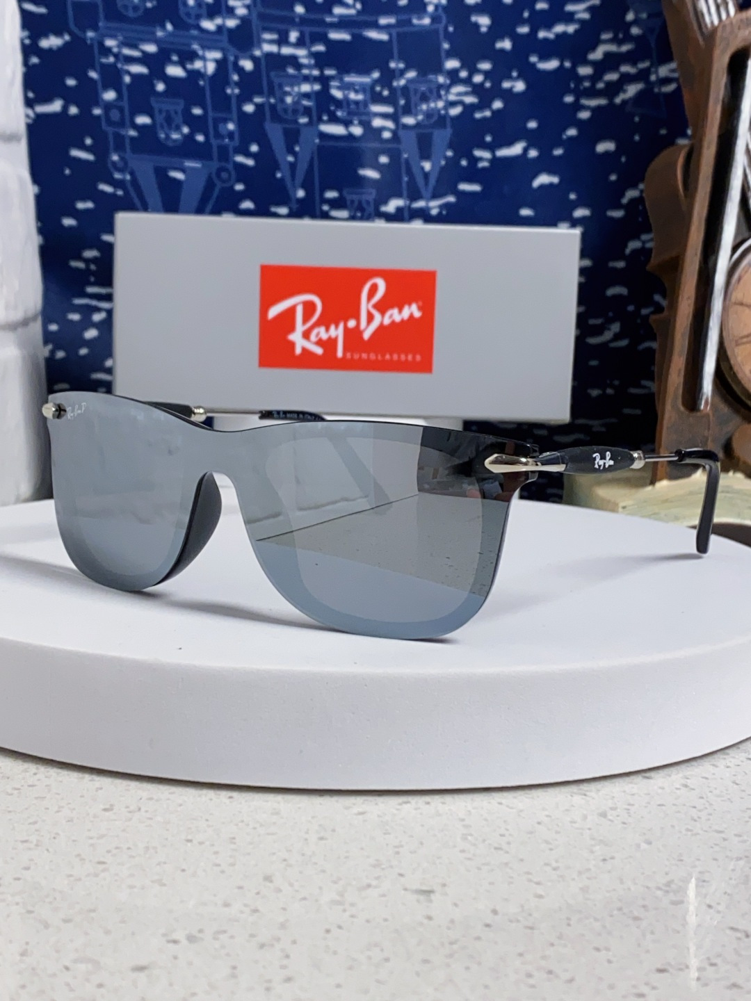 RayBan雷朋 2025新款男友系列方形中性太阳镜 偏光驾驶眼镜 RB2148