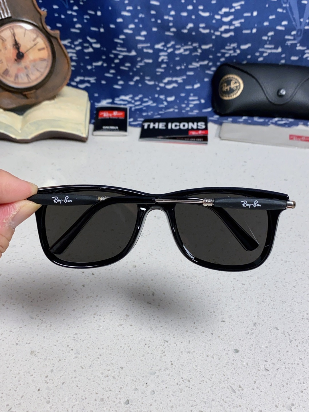 RayBan雷朋 2025新款男友系列方形中性太阳镜 偏光驾驶眼镜 RB2148