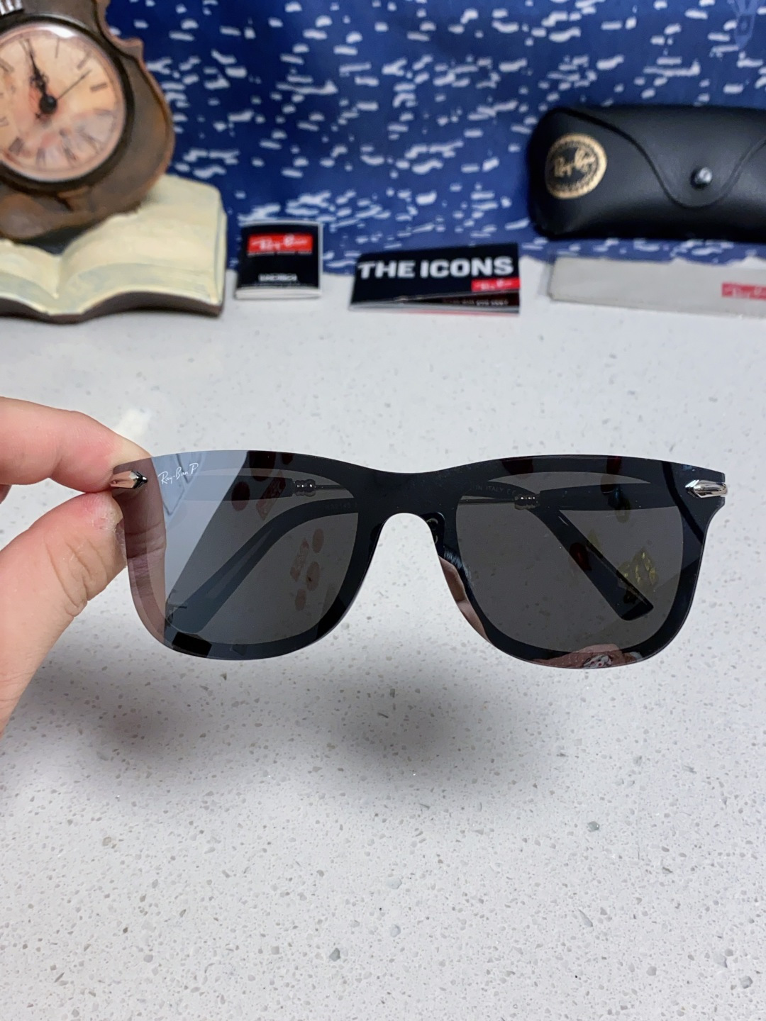 RayBan雷朋 2025新款男友系列方形中性太阳镜 偏光驾驶眼镜 RB2148