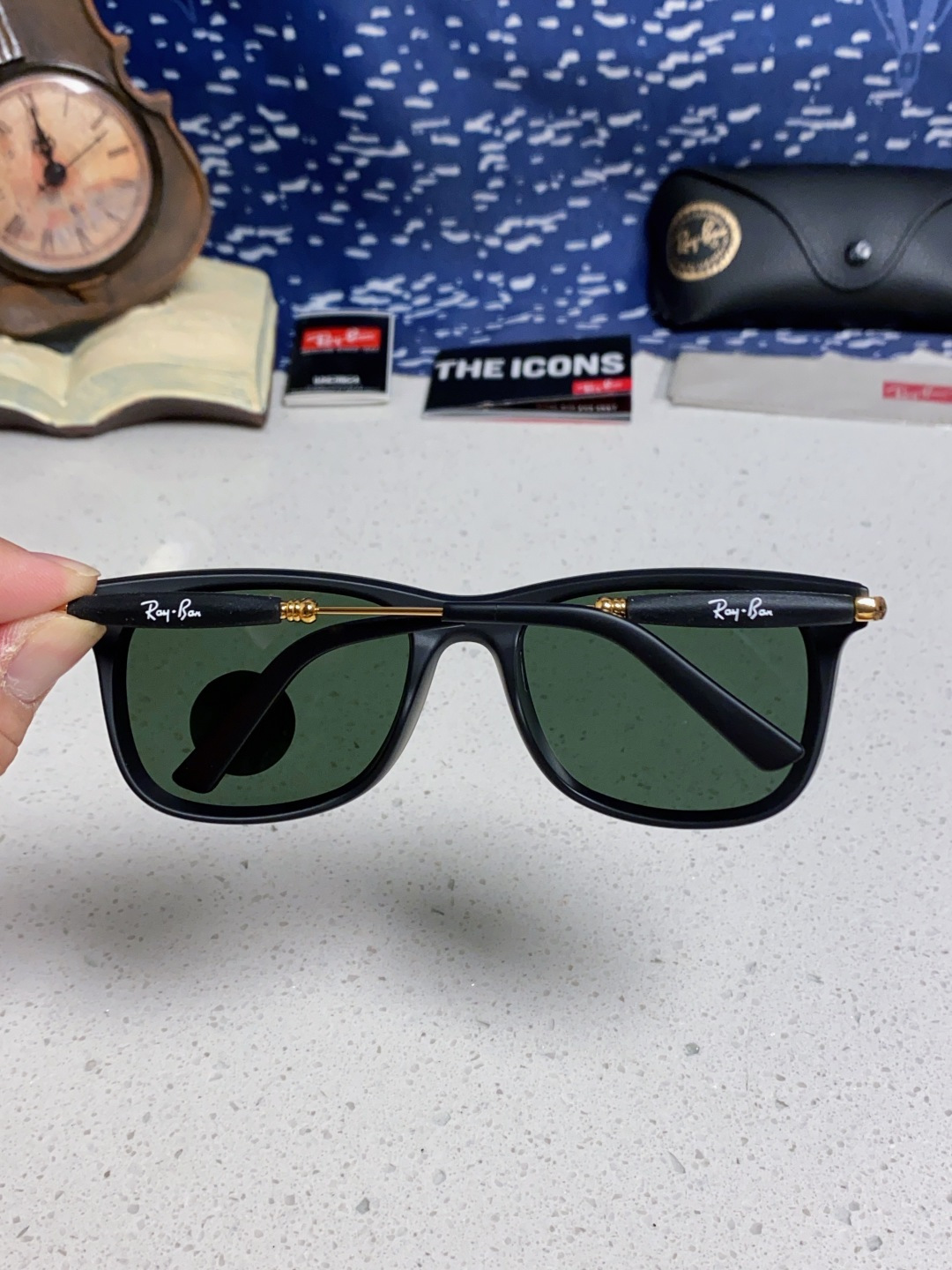 RayBan雷朋 2025新款男友系列方形中性太阳镜 偏光驾驶眼镜 RB2148