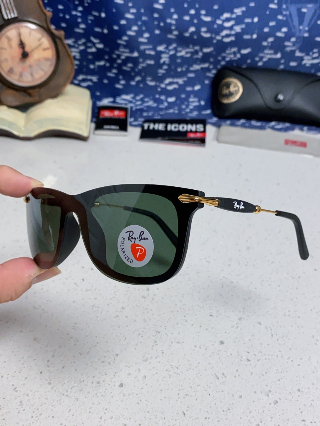 RayBan雷朋 2025新款男友系列方形中性太阳镜 偏光驾驶眼镜 RB2148