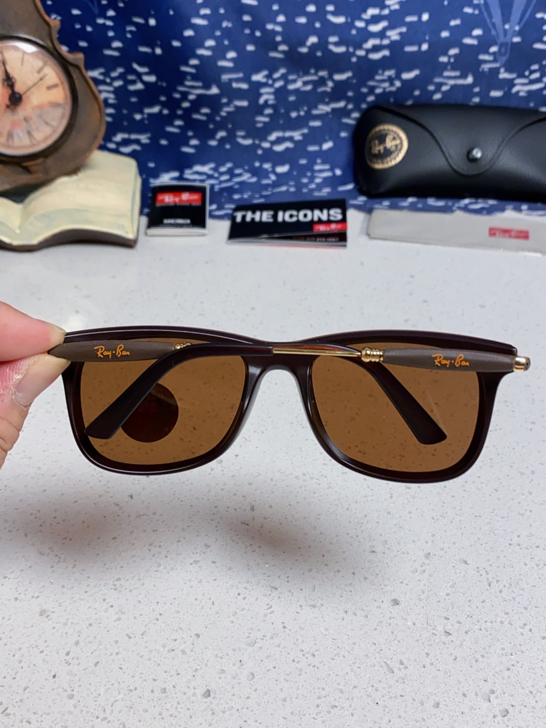 RayBan雷朋 2025新款男友系列方形中性太阳镜 偏光驾驶眼镜 RB2148