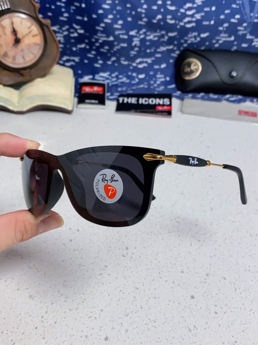 RayBan雷朋 2025新款男友系列方形中性太阳镜 偏光驾驶眼镜 RB2148