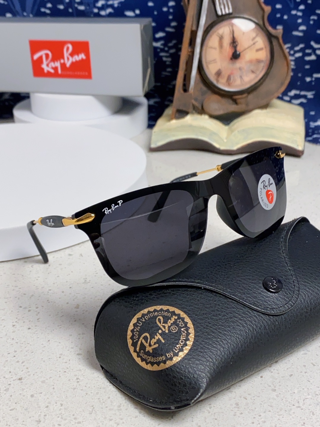 RayBan雷朋 2025新款男友系列方形中性太阳镜 偏光驾驶眼镜 RB2148