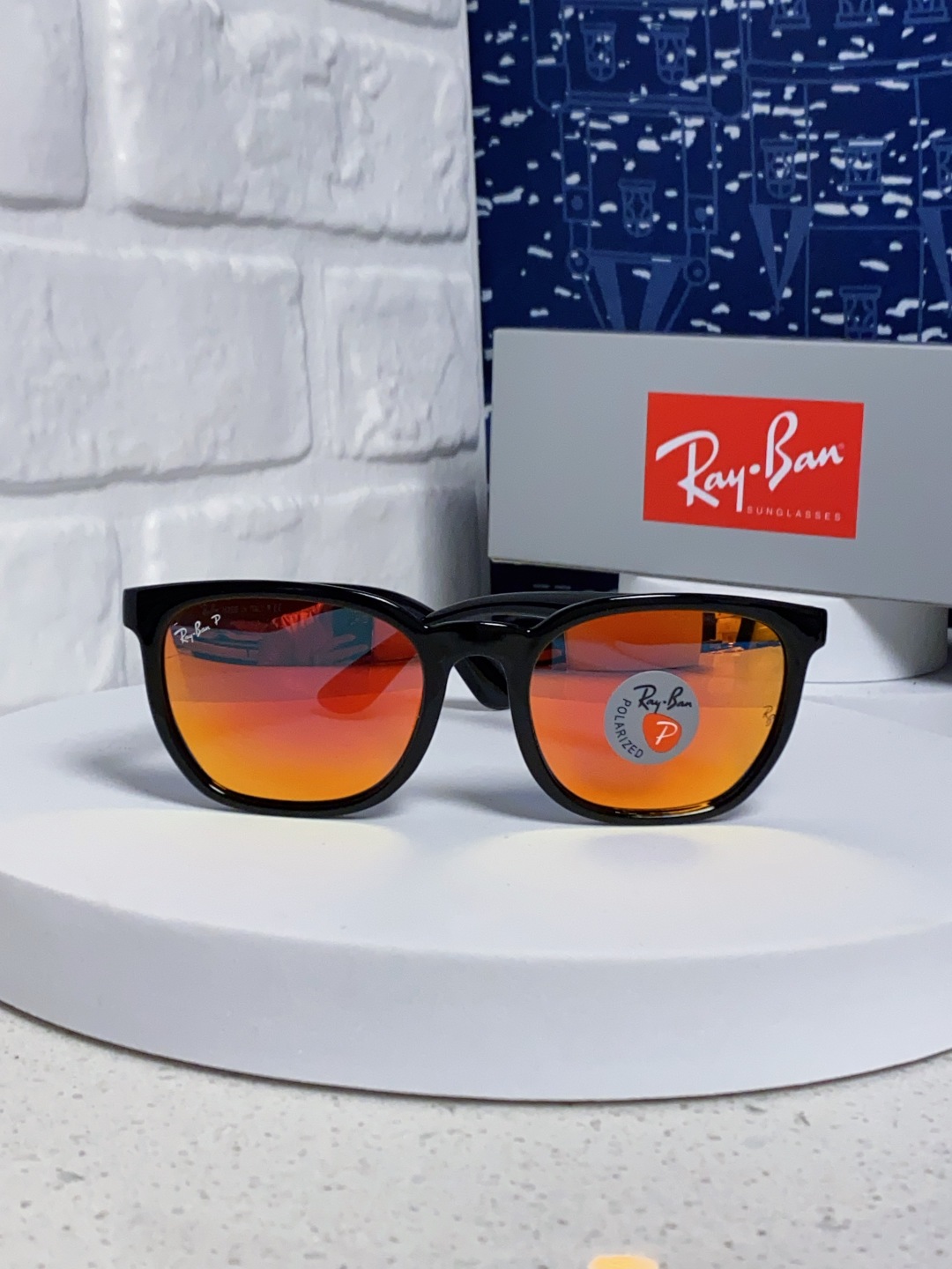 RayBan雷朋 2025新款男女偏光墨镜欧美高端时尚潮流太阳镜户外旅行防晒街拍眼镜 RB43901