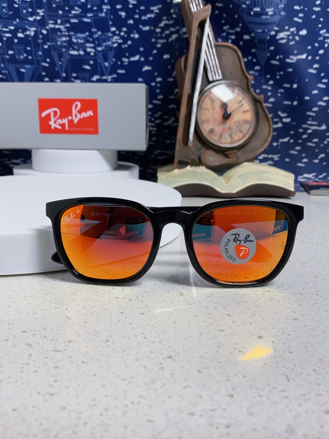 RayBan雷朋 2025新款男女偏光墨镜欧美高端时尚潮流太阳镜户外旅行防晒街拍眼镜 RB43901