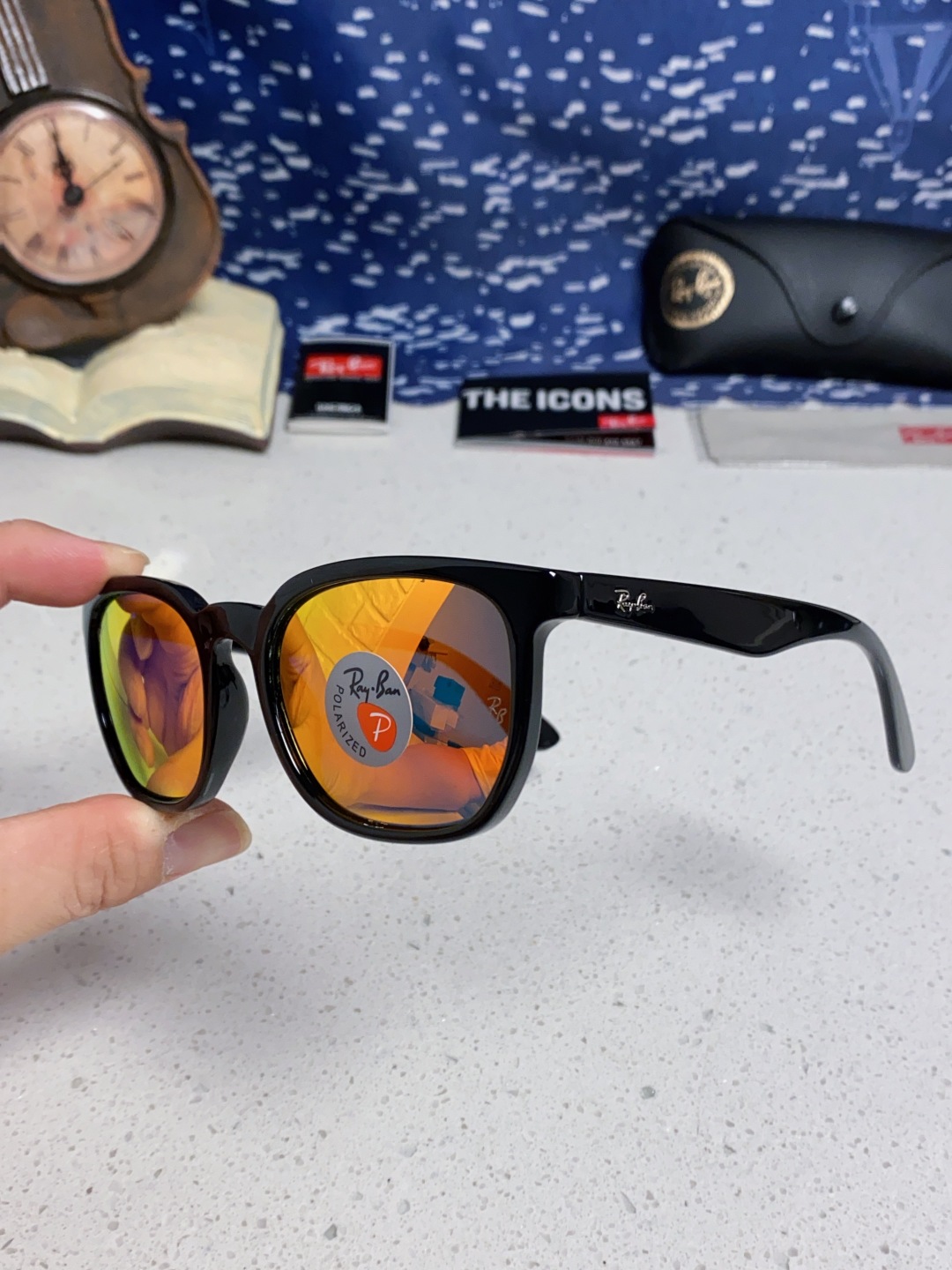 RayBan雷朋 2025新款男女偏光墨镜欧美高端时尚潮流太阳镜户外旅行防晒街拍眼镜 RB43901