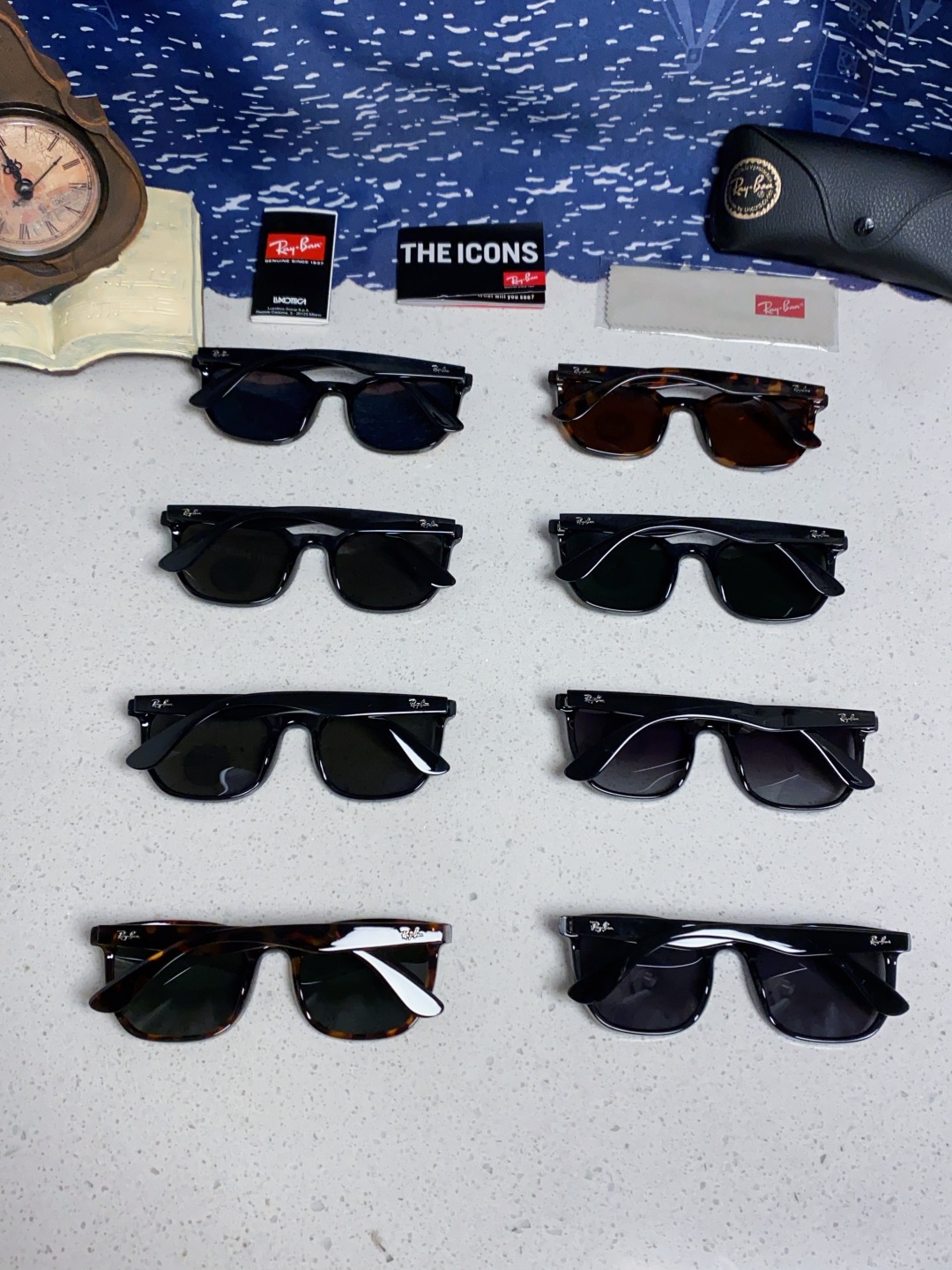 RayBan雷朋 2025新款男女偏光墨镜欧美高端时尚潮流太阳镜户外旅行防晒街拍眼镜 RB43901