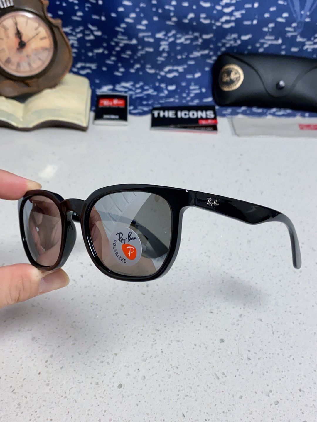 RayBan雷朋 2025新款男女偏光墨镜欧美高端时尚潮流太阳镜户外旅行防晒街拍眼镜 RB43901