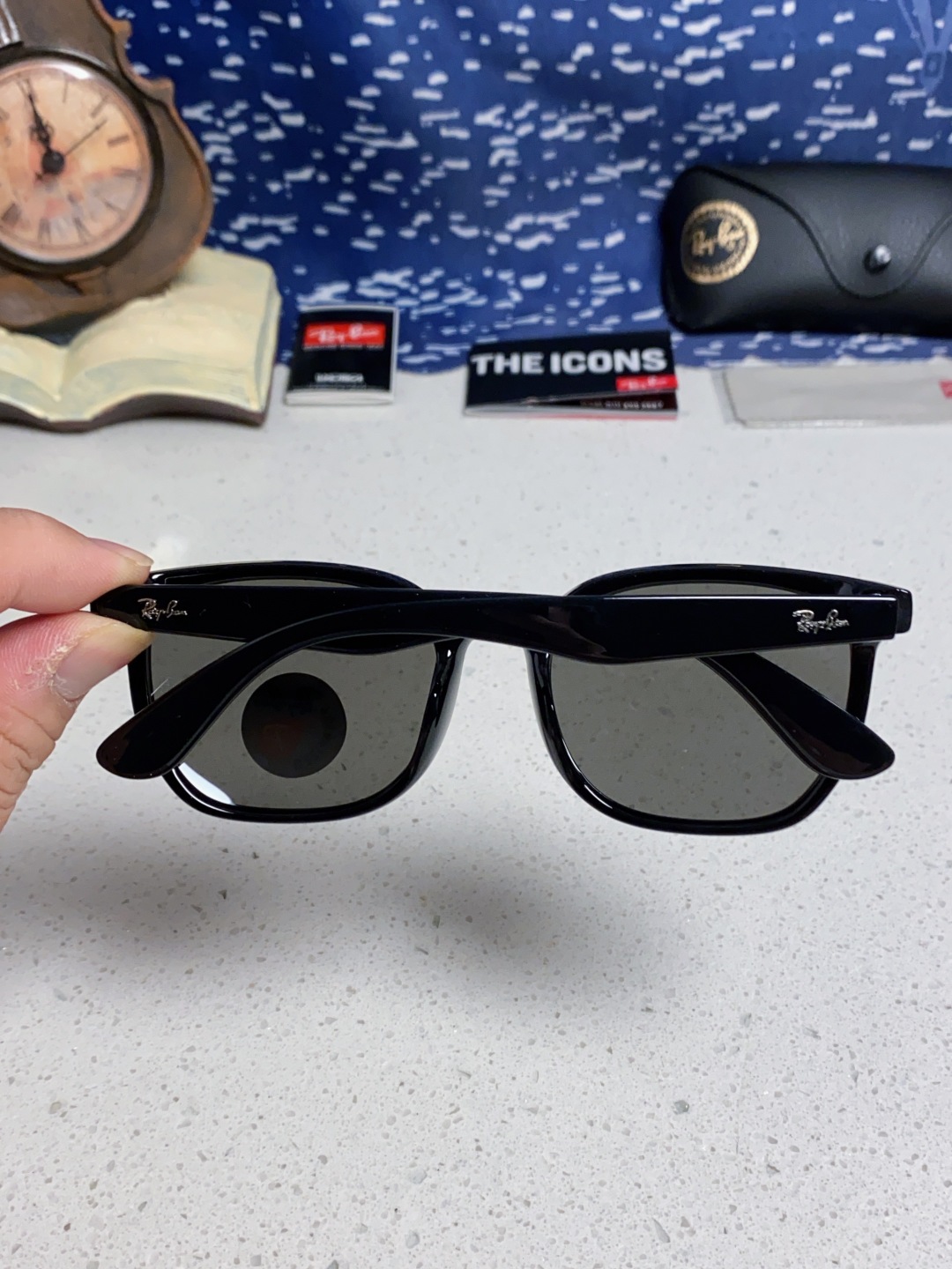 RayBan雷朋 2025新款男女偏光墨镜欧美高端时尚潮流太阳镜户外旅行防晒街拍眼镜 RB43901