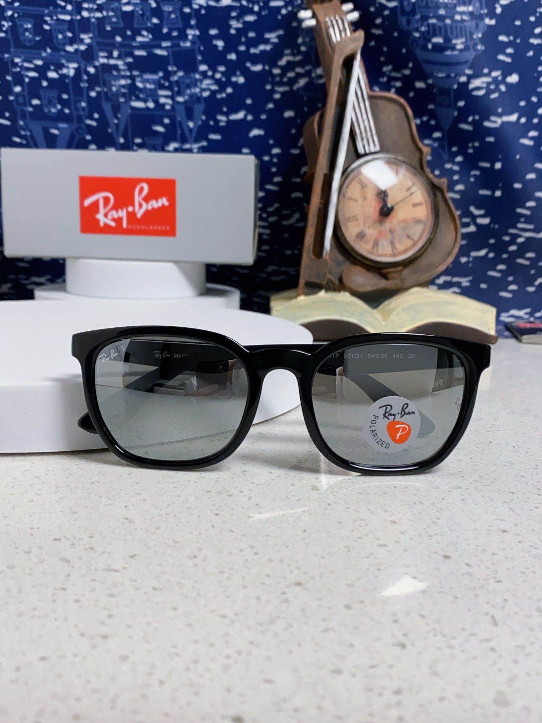 RayBan雷朋 2025新款男女偏光墨镜欧美高端时尚潮流太阳镜户外旅行防晒街拍眼镜 RB43901