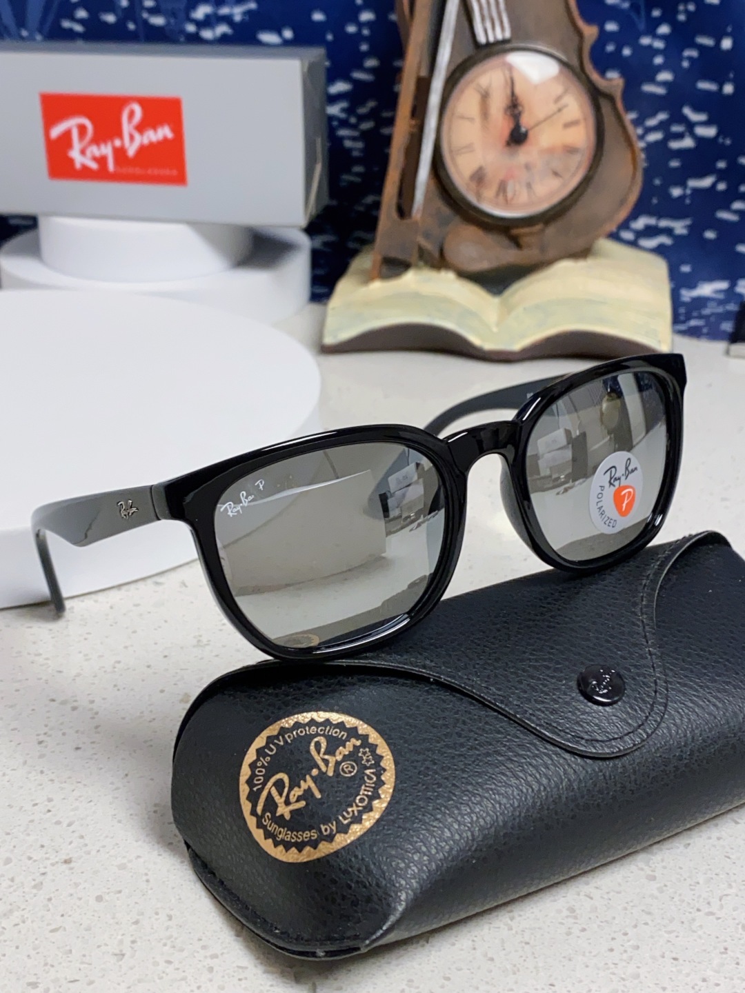 RayBan雷朋 2025新款男女偏光墨镜欧美高端时尚潮流太阳镜户外旅行防晒街拍眼镜 RB43901