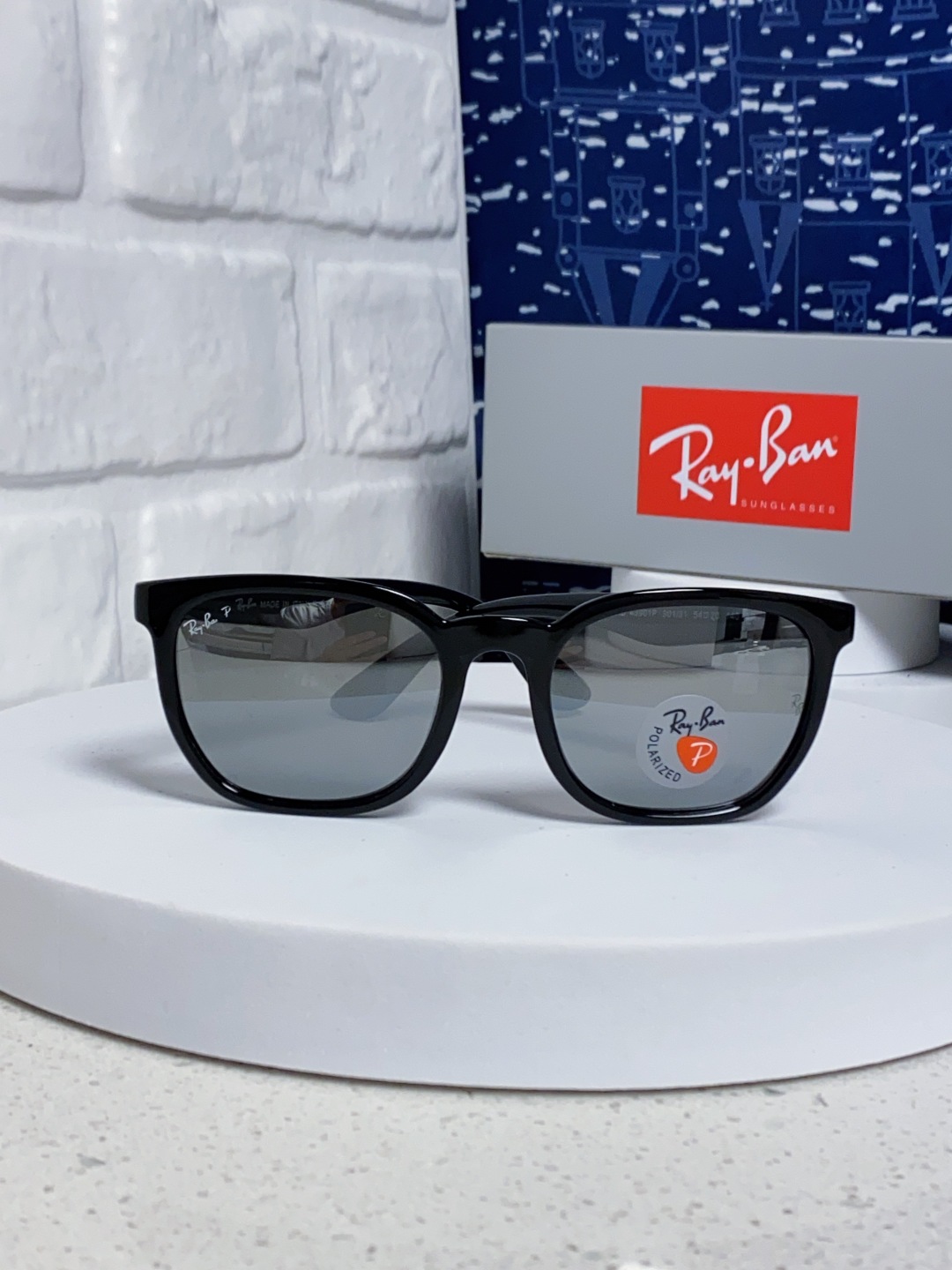 RayBan雷朋 2025新款男女偏光墨镜欧美高端时尚潮流太阳镜户外旅行防晒街拍眼镜 RB43901