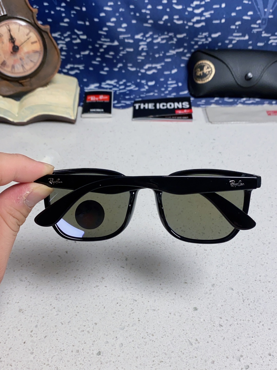 RayBan雷朋 2025新款男女偏光墨镜欧美高端时尚潮流太阳镜户外旅行防晒街拍眼镜 RB43901