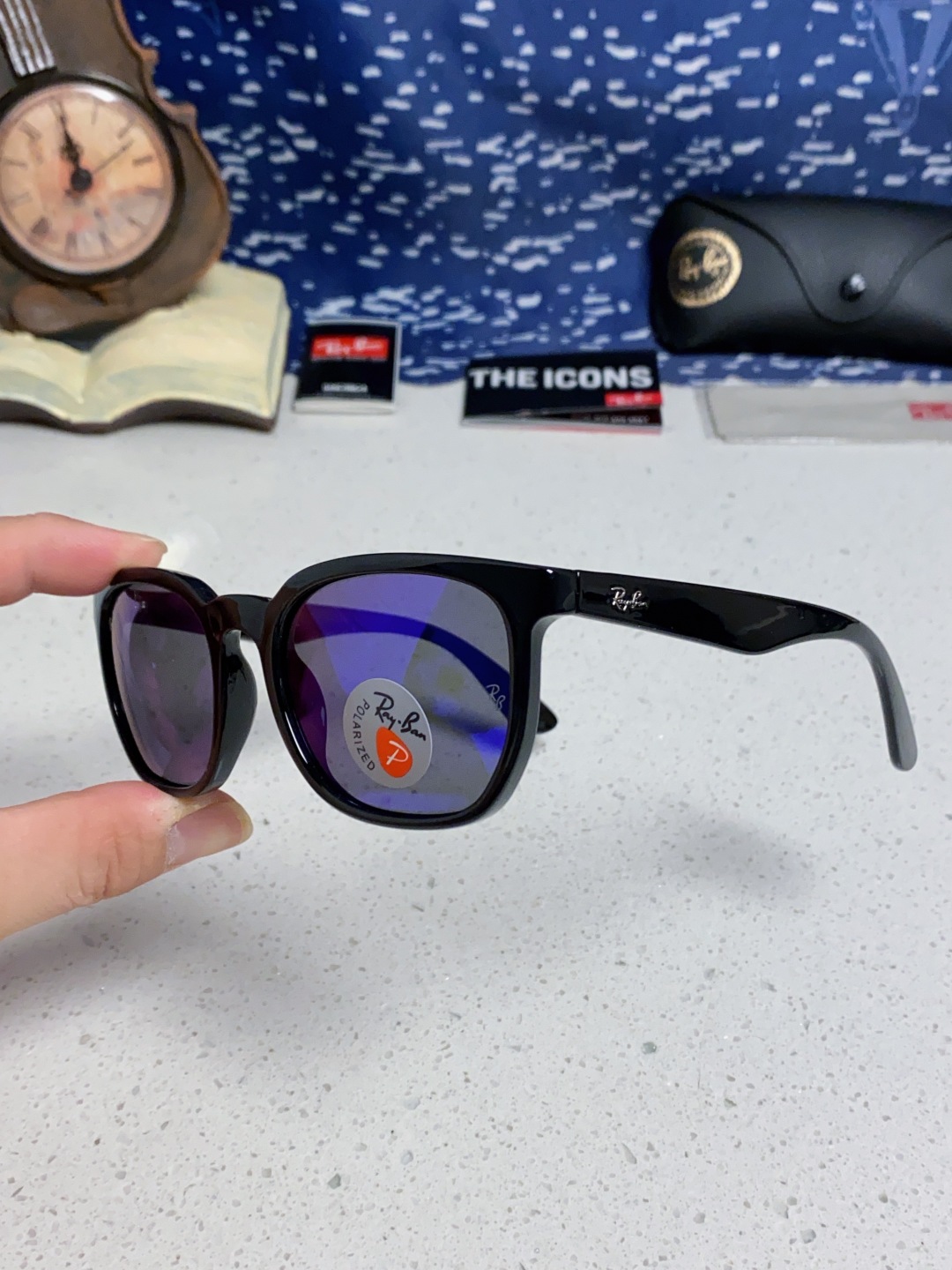 RayBan雷朋 2025新款男女偏光墨镜欧美高端时尚潮流太阳镜户外旅行防晒街拍眼镜 RB43901