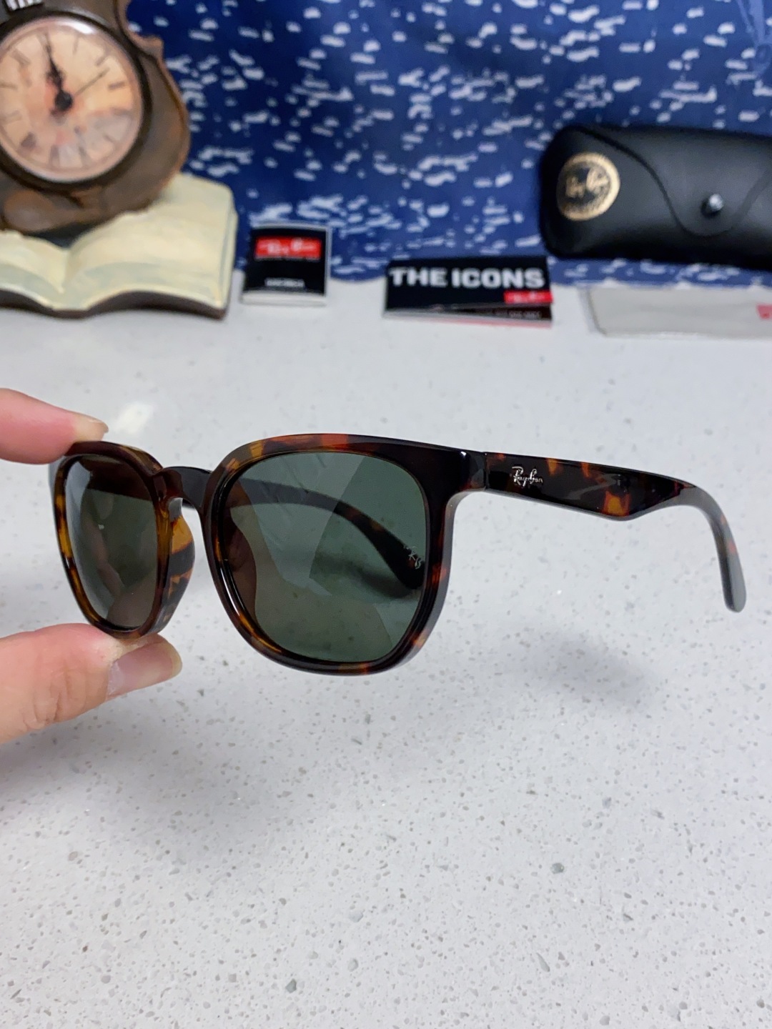 RayBan雷朋 2025新款男女偏光墨镜欧美高端时尚潮流太阳镜户外旅行防晒街拍眼镜 RB43901