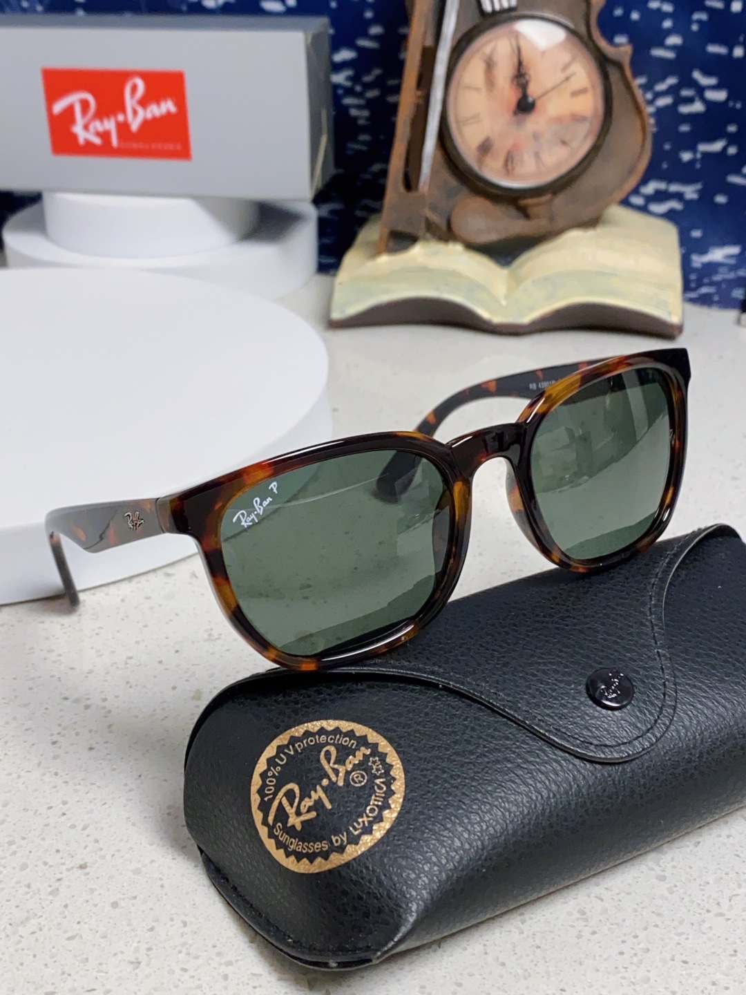 RayBan雷朋 2025新款男女偏光墨镜欧美高端时尚潮流太阳镜户外旅行防晒街拍眼镜 RB43901
