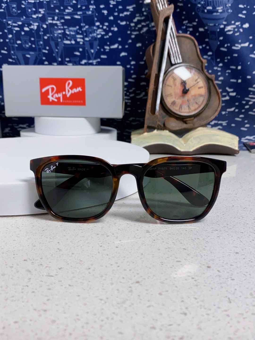 RayBan雷朋 2025新款男女偏光墨镜欧美高端时尚潮流太阳镜户外旅行防晒街拍眼镜 RB43901