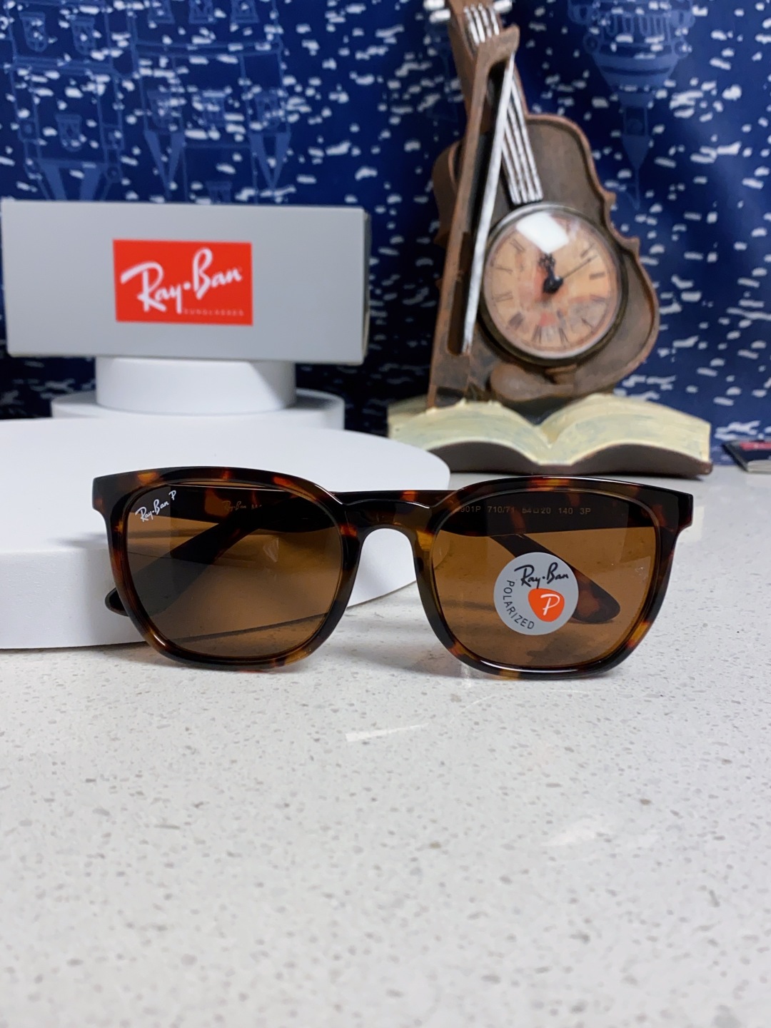 RayBan雷朋 2025新款男女偏光墨镜欧美高端时尚潮流太阳镜户外旅行防晒街拍眼镜 RB43901