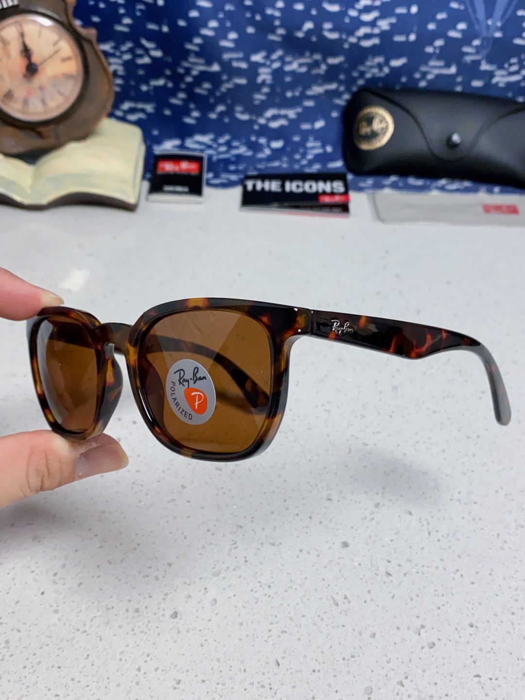 RayBan雷朋 2025新款男女偏光墨镜欧美高端时尚潮流太阳镜户外旅行防晒街拍眼镜 RB43901