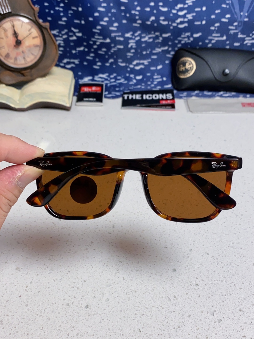 RayBan雷朋 2025新款男女偏光墨镜欧美高端时尚潮流太阳镜户外旅行防晒街拍眼镜 RB43901