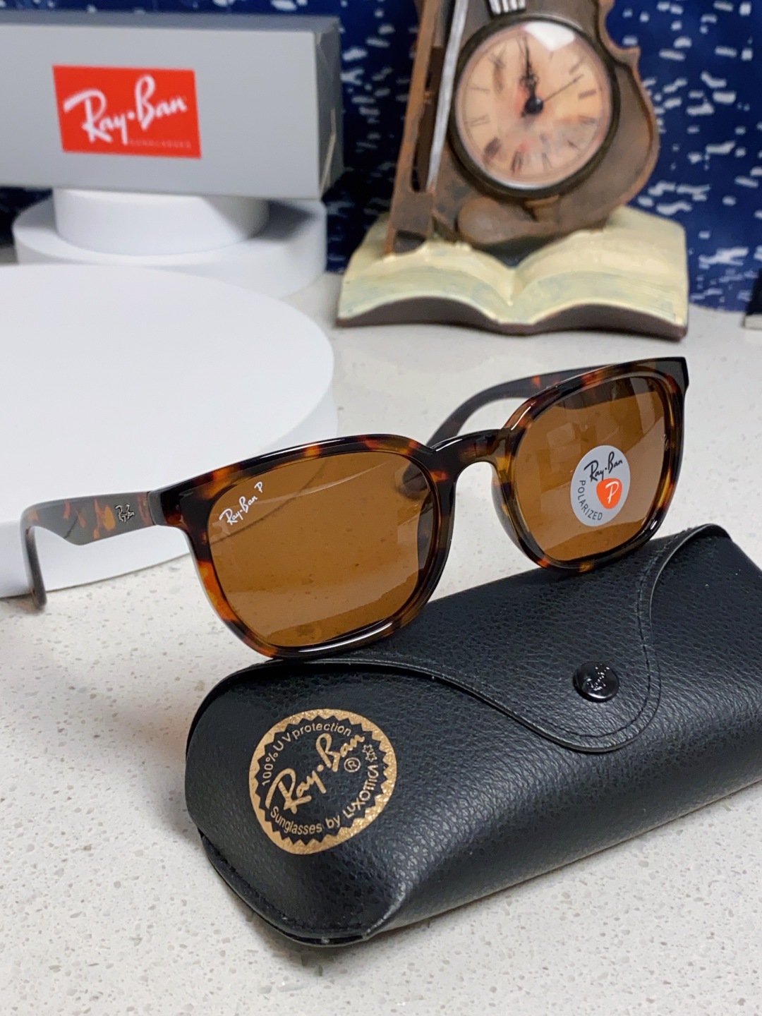 RayBan雷朋 2025新款男女偏光墨镜欧美高端时尚潮流太阳镜户外旅行防晒街拍眼镜 RB43901