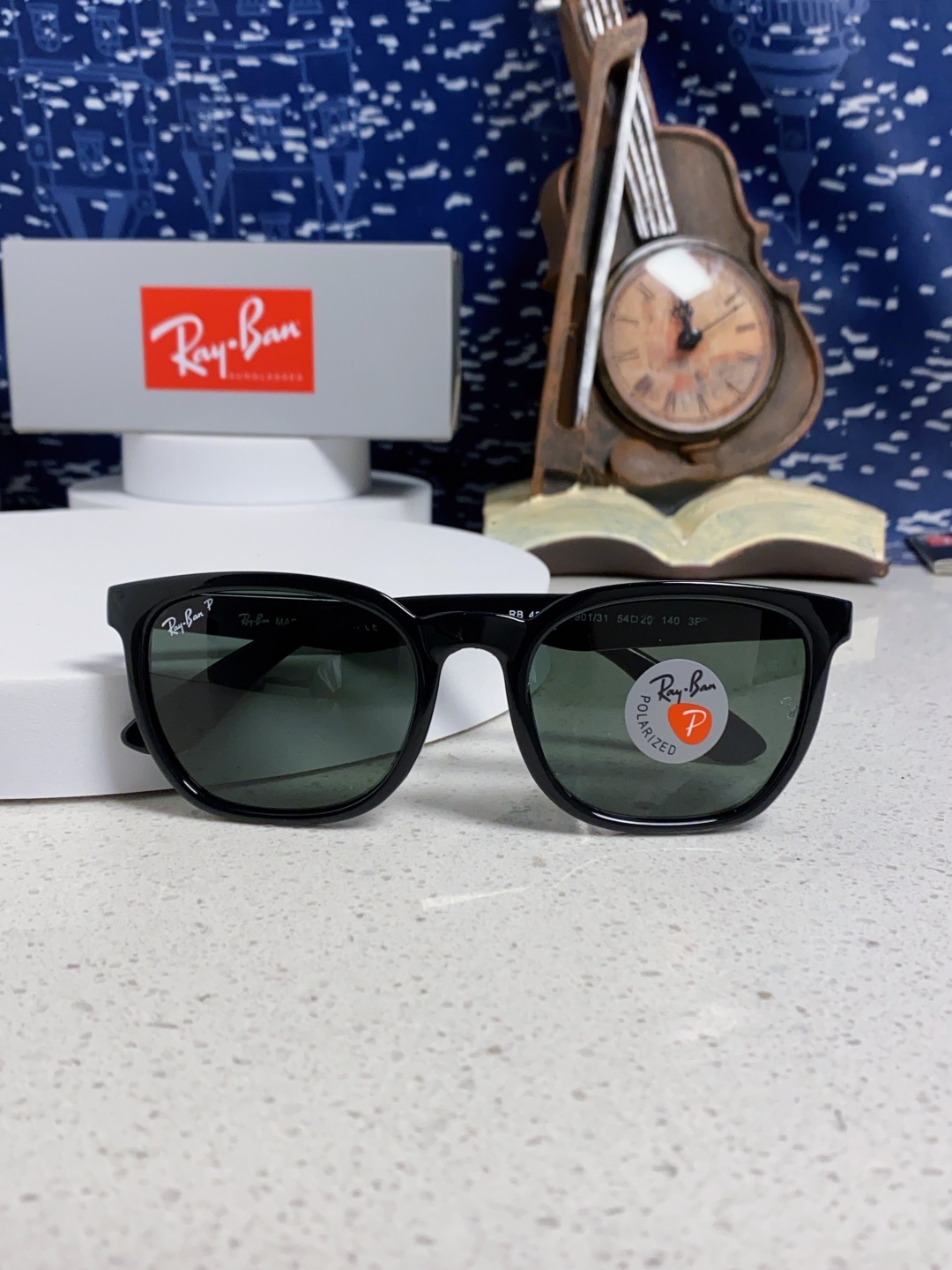 RayBan雷朋 2025新款男女偏光墨镜欧美高端时尚潮流太阳镜户外旅行防晒街拍眼镜 RB43901