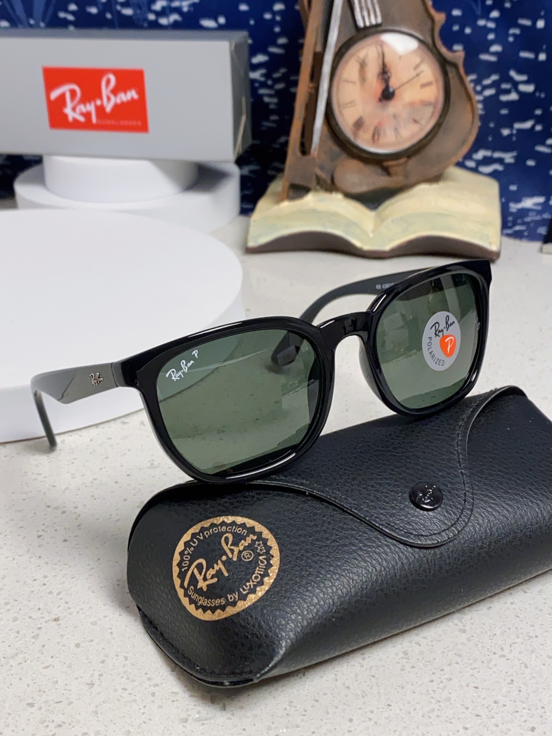 RayBan雷朋 2025新款男女偏光墨镜欧美高端时尚潮流太阳镜户外旅行防晒街拍眼镜 RB43901