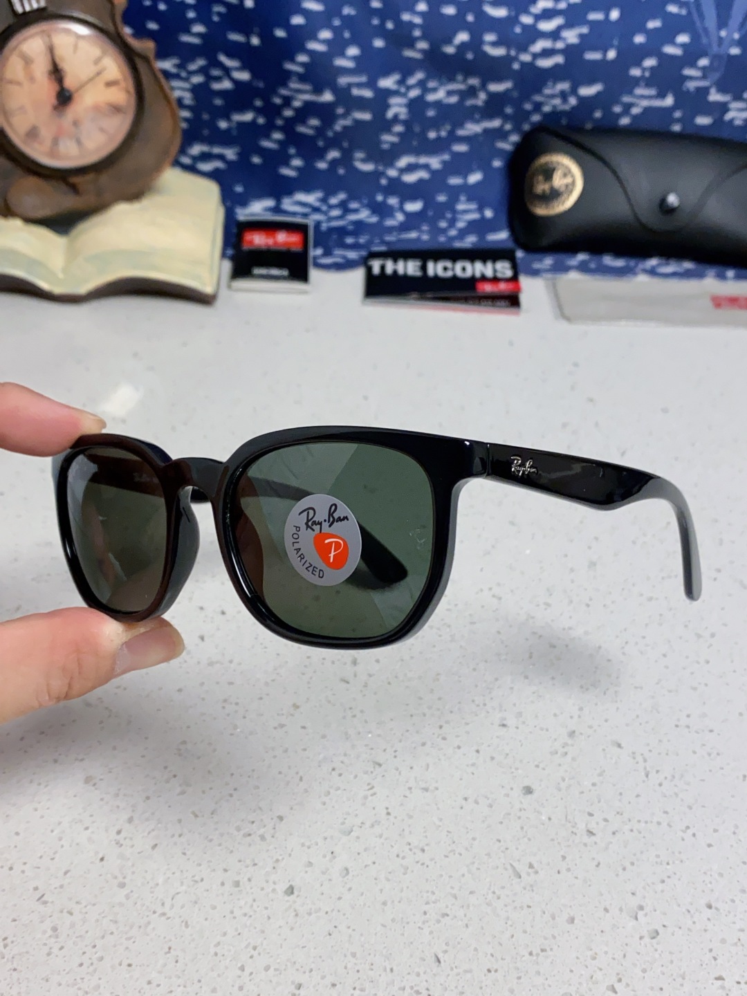 RayBan雷朋 2025新款男女偏光墨镜欧美高端时尚潮流太阳镜户外旅行防晒街拍眼镜 RB43901