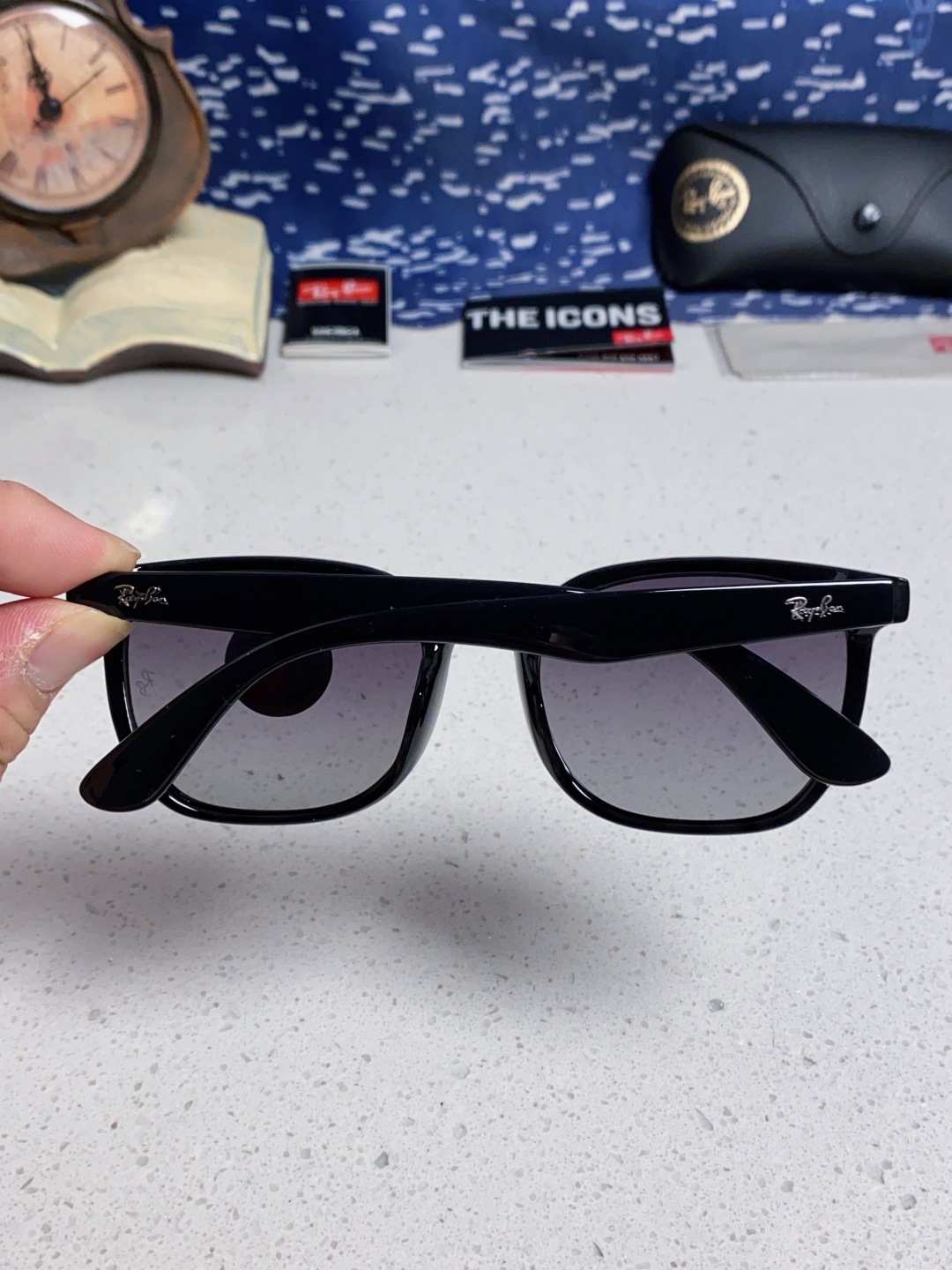 RayBan雷朋 2025新款男女偏光墨镜欧美高端时尚潮流太阳镜户外旅行防晒街拍眼镜 RB43901