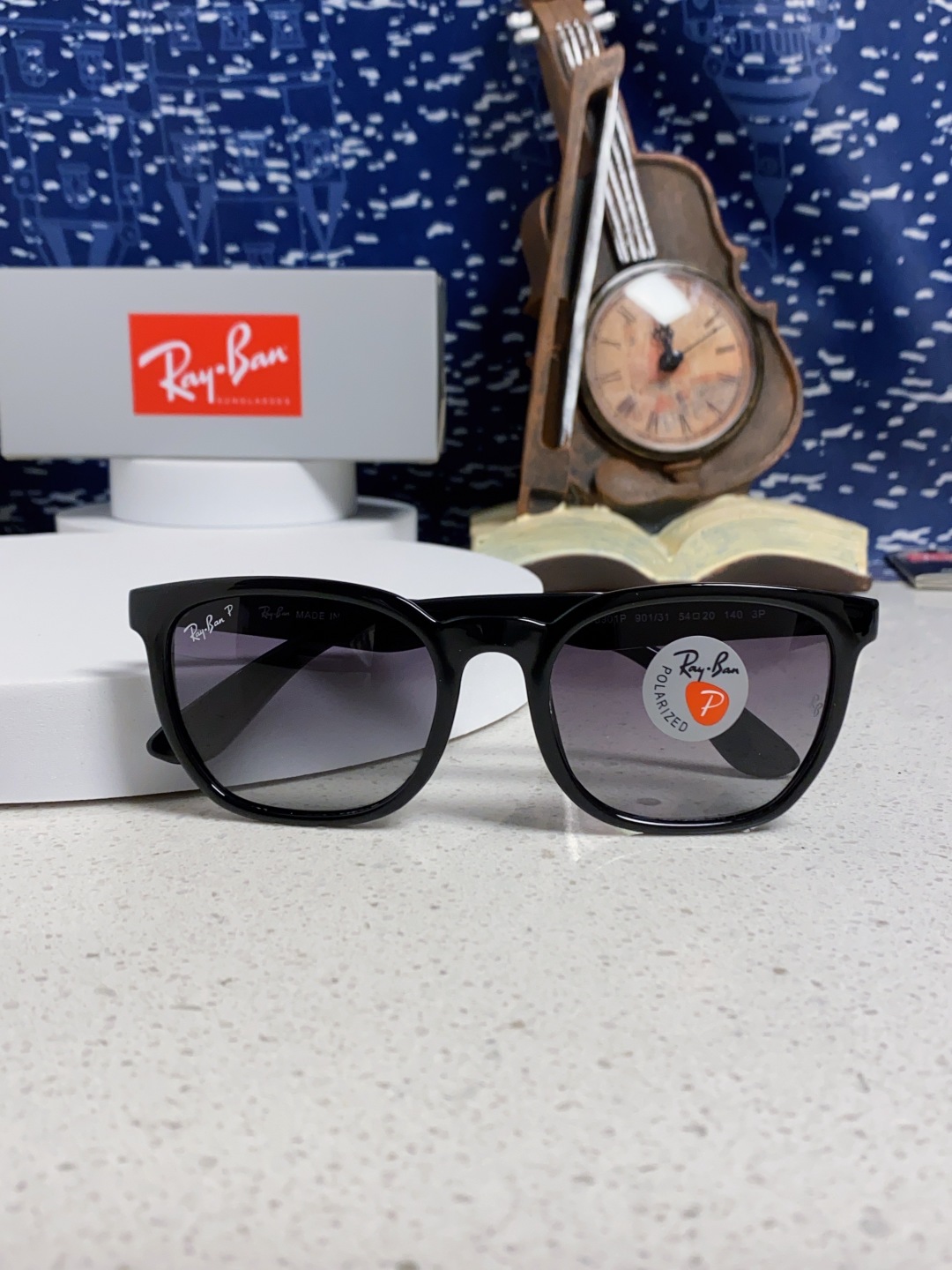 RayBan雷朋 2025新款男女偏光墨镜欧美高端时尚潮流太阳镜户外旅行防晒街拍眼镜 RB43901