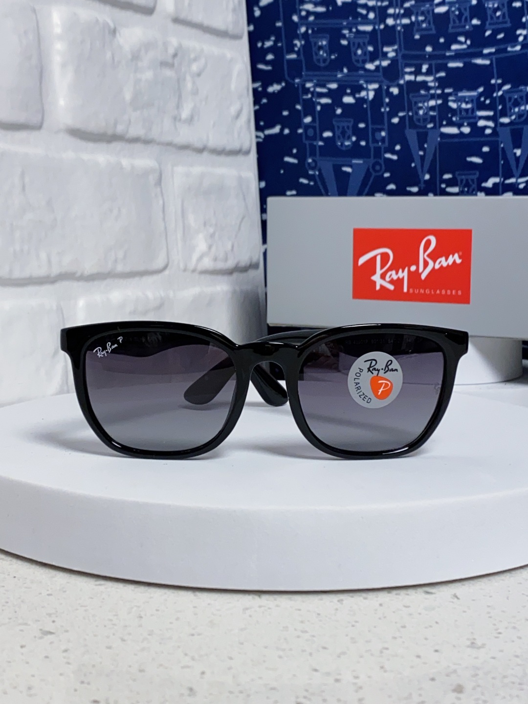 RayBan雷朋 2025新款男女偏光墨镜欧美高端时尚潮流太阳镜户外旅行防晒街拍眼镜 RB43901