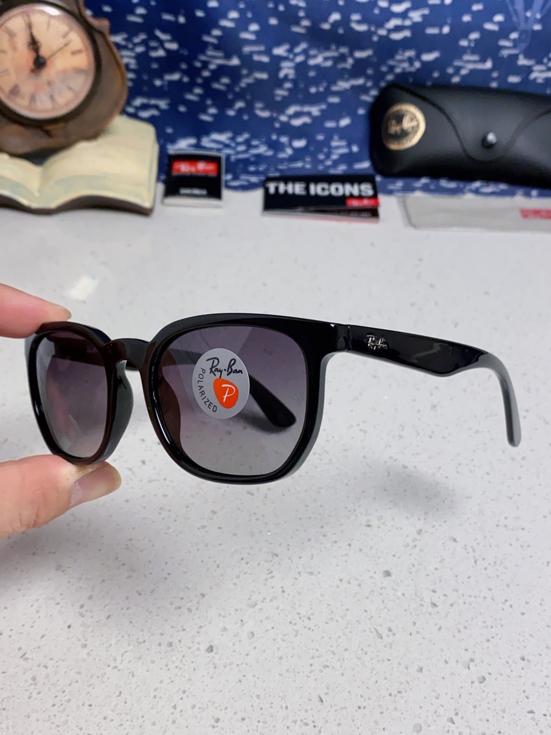 RayBan雷朋 2025新款男女偏光墨镜欧美高端时尚潮流太阳镜户外旅行防晒街拍眼镜 RB43901