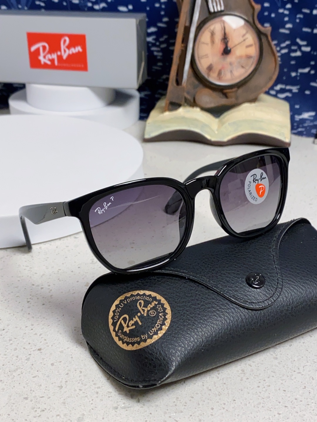 RayBan雷朋 2025新款男女偏光墨镜欧美高端时尚潮流太阳镜户外旅行防晒街拍眼镜 RB43901