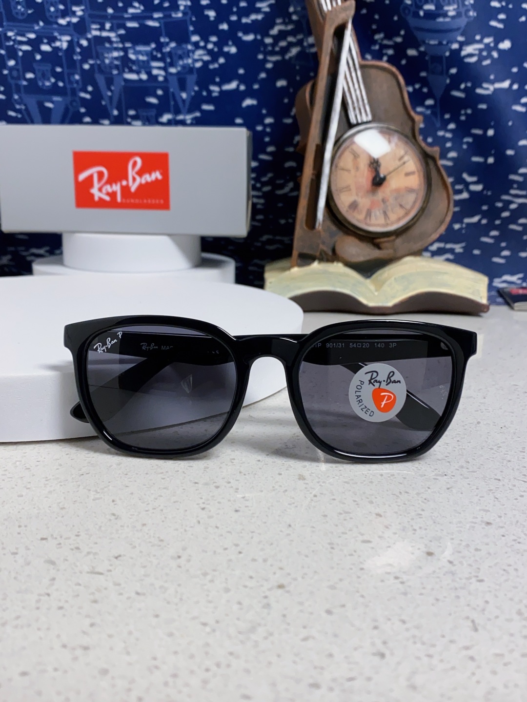 RayBan雷朋 2025新款男女偏光墨镜欧美高端时尚潮流太阳镜户外旅行防晒街拍眼镜 RB43901