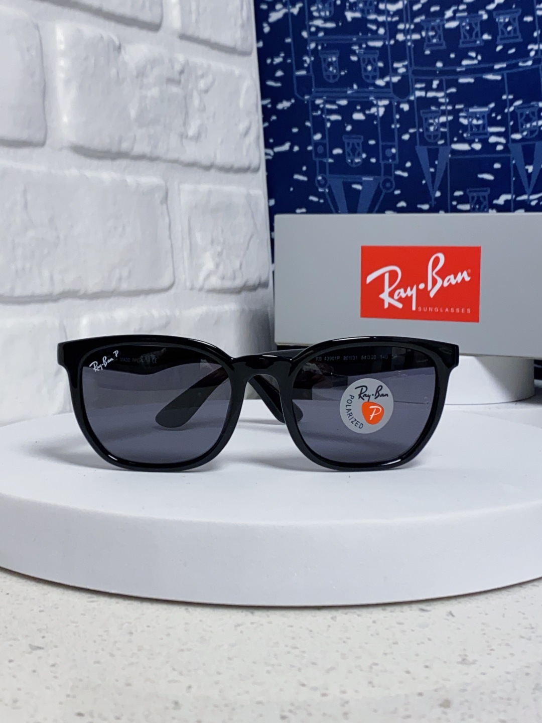 RayBan雷朋 2025新款男女偏光墨镜欧美高端时尚潮流太阳镜户外旅行防晒街拍眼镜 RB43901