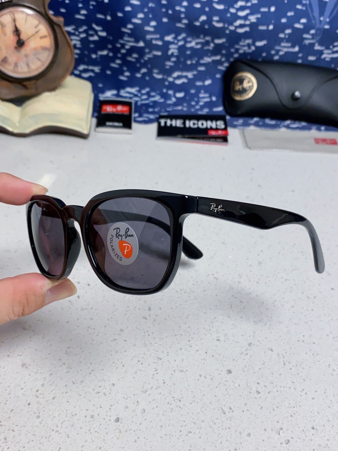 RayBan雷朋 2025新款男女偏光墨镜欧美高端时尚潮流太阳镜户外旅行防晒街拍眼镜 RB43901