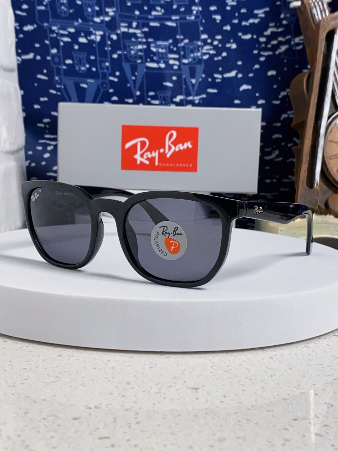 RayBan雷朋 2025新款男女偏光墨镜欧美高端时尚潮流太阳镜户外旅行防晒街拍眼镜 RB43901