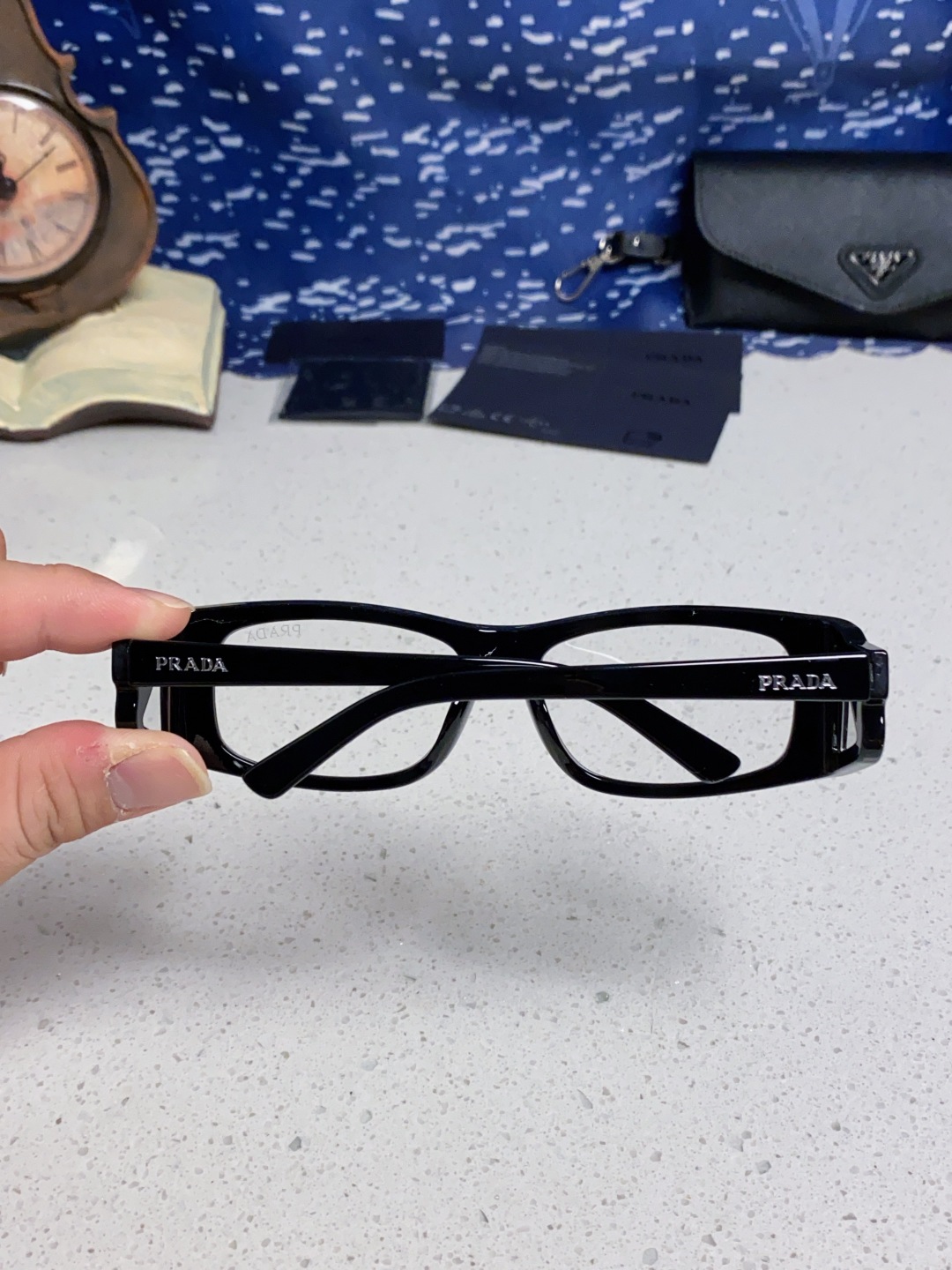 Prada普拉达 2025新款欧美时尚方形护目未来科技感太阳镜时尚潮流设计墨镜可配度数 SPRB03