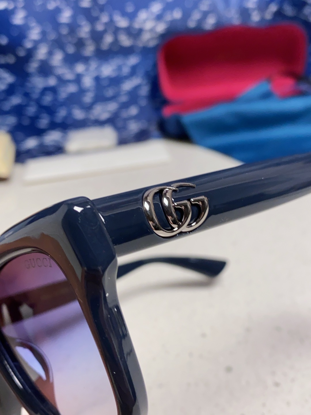 Gucci古奇 2025新款时尚潮流方圆防晒出行眼镜太阳镜墨镜 男女通用